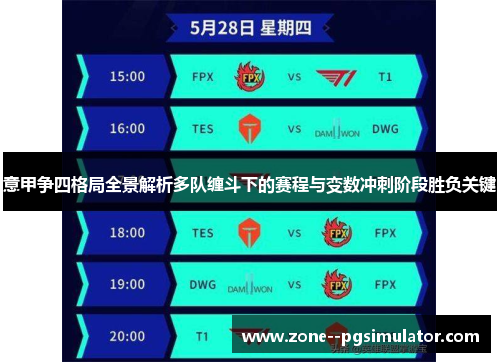 意甲争四格局全景解析多队缠斗下的赛程与变数冲刺阶段胜负关键 意甲争四格局全景解析多队缠斗下的赛程与变数冲刺阶段胜负关键