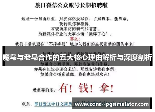 魔鸟与老马合作的五大核心理由解析与深度剖析 魔鸟与老马合作的五大核心理由解析与深度剖析